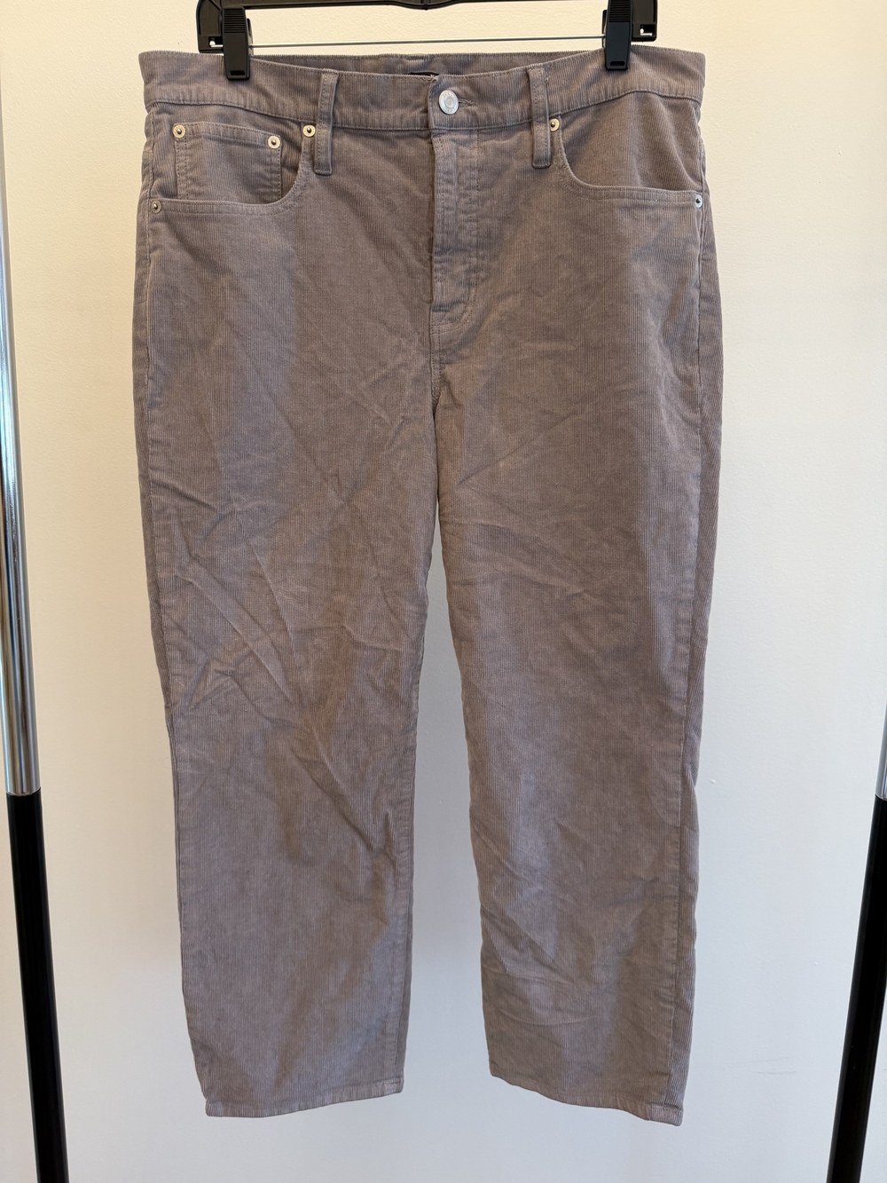 J Crew Corduroy Pants  Taupe 32 Petite